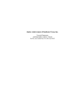 Junior Achievement of Southeast Texas Audited Financials - 2022-2023 cover