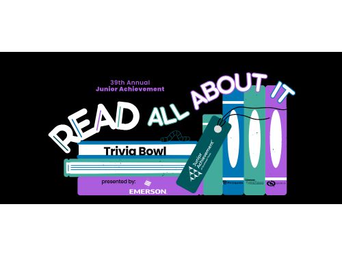 2025 JA Trivia Bowl Read All About It logo