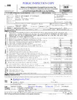 2020 Form 990 cover