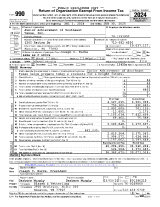 2024 Form 990 cover