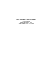 Junior Achievement of Southeast Texas Audited Financials - 2023-2024 cover